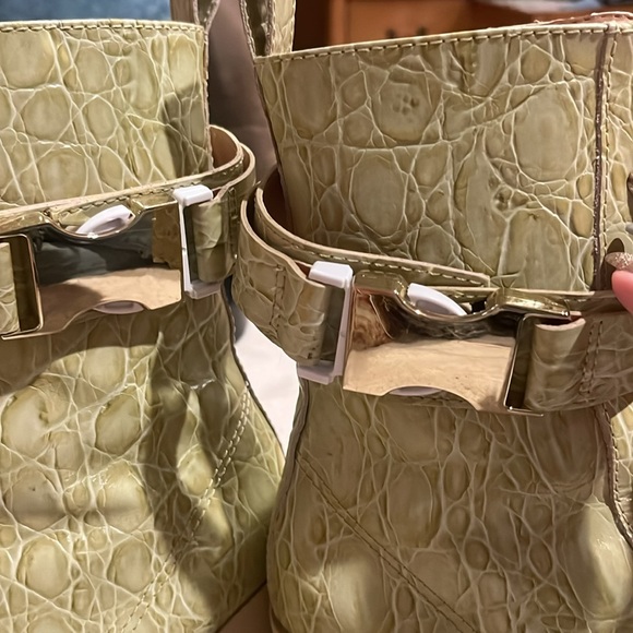 SCHUTZ SZ 10 Cream ROSLYN Laceup Platform Boots Booties.super comfy! - Picture 14 of 15